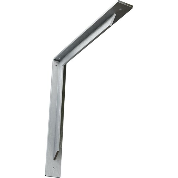 Ekena Millwork Stockport Steel Bracket, Unfinished 2"W x 16"D x 16"H BKTM02X16X16STCRS - main